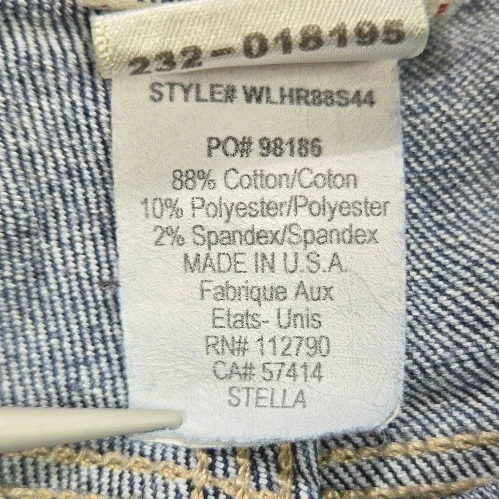 True Religion Women's Stella Skinny Jeans Blue Wash Size 29 Made in USA - Picture 9 of 12